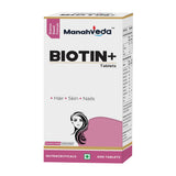 Manahveda Biotin+ Tablets