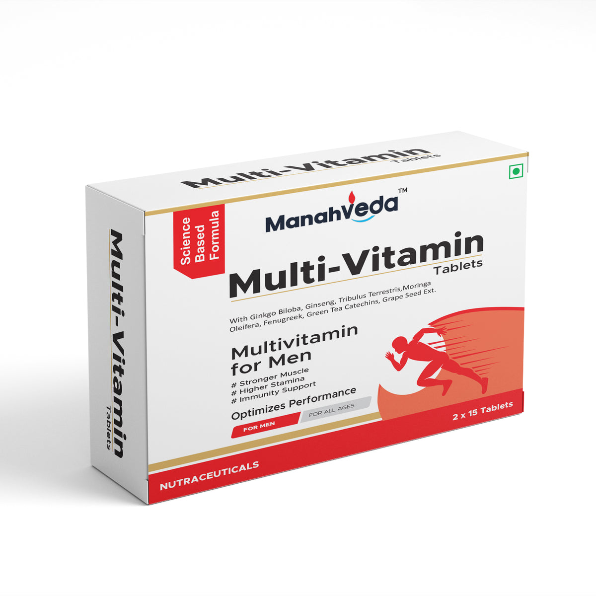 Manahveda Multi Vitamin Men Tablets