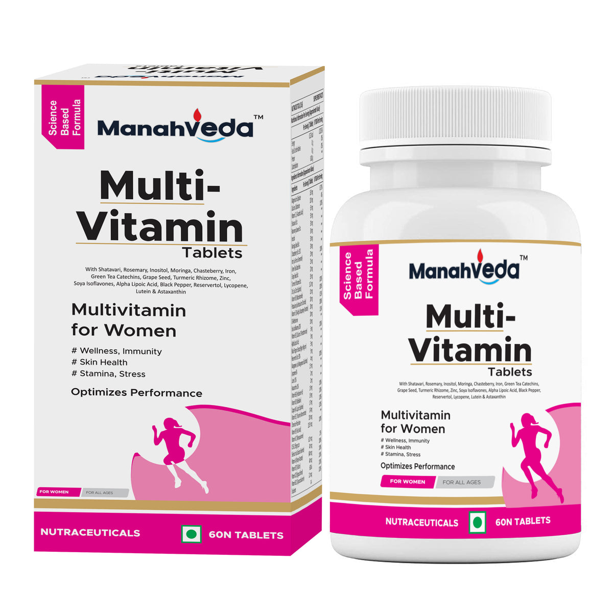 Manahveda Multi Vitamin Women Tablets