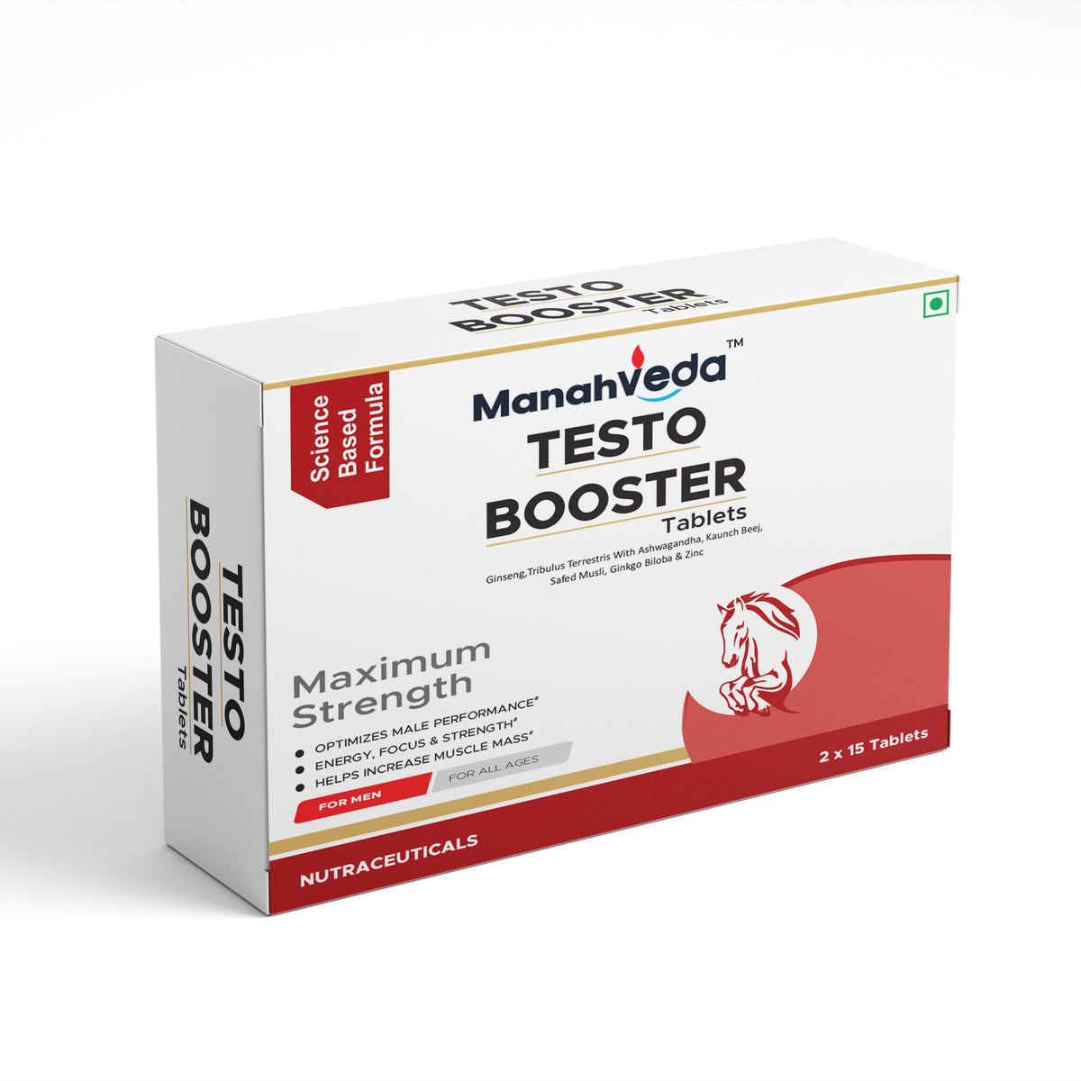 Manahveda Testo Booster Tablets