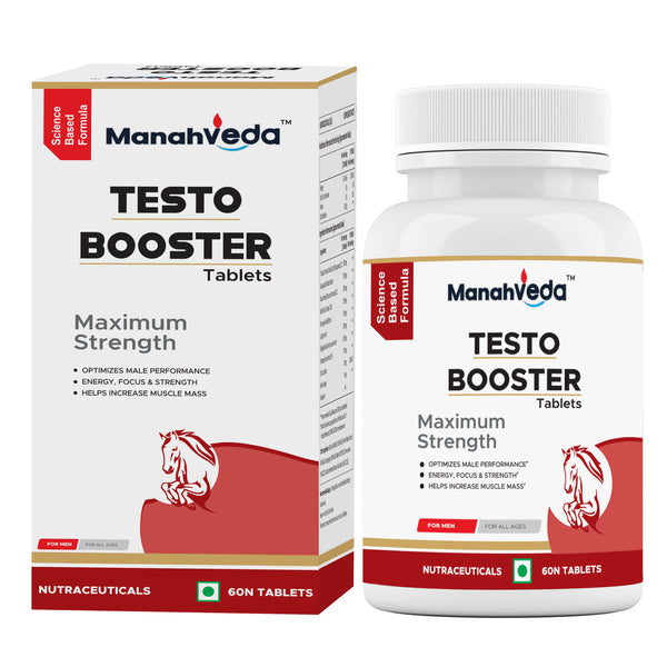 Manahveda Testo Booster Tablets