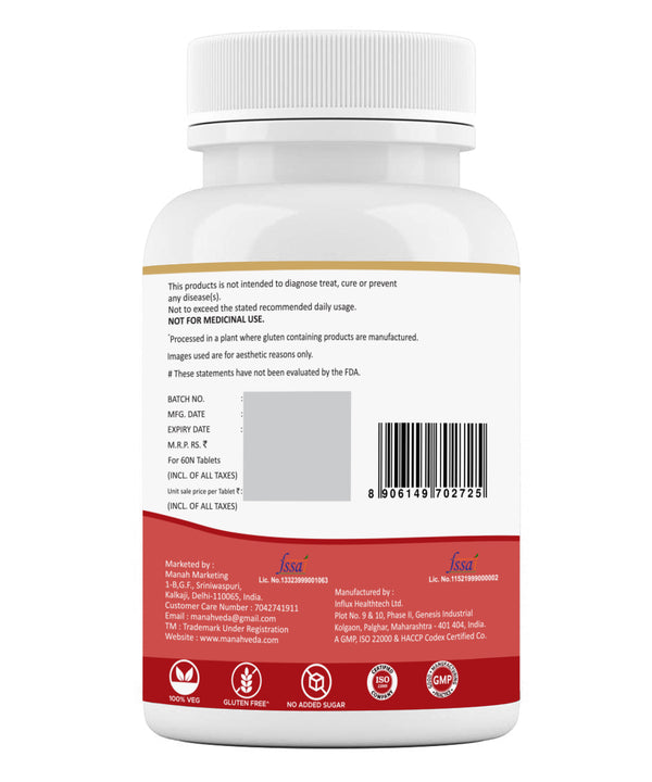 Manahveda Testo Booster Tablets