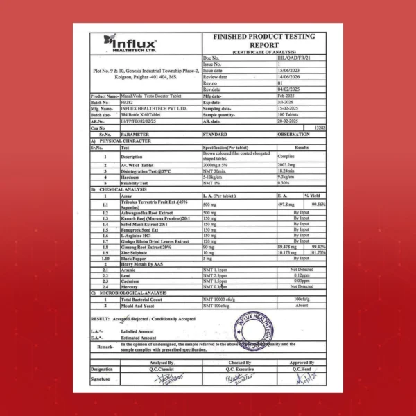 Testo Booster Tablets - Image 4